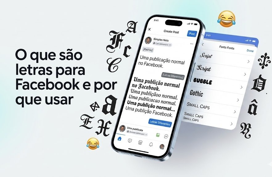O que são letras para Facebook e por que usar